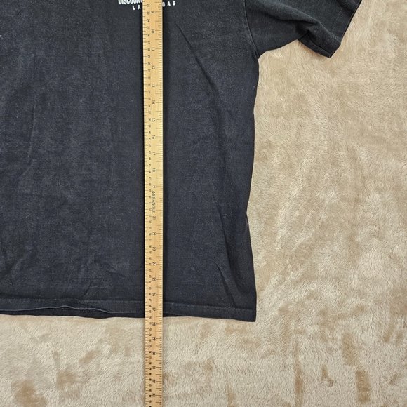 Discount Firearms + Ammo Mens T-Shirt Size M Black Las Vegas Logo Short Sleeve - Picture 5 of 10